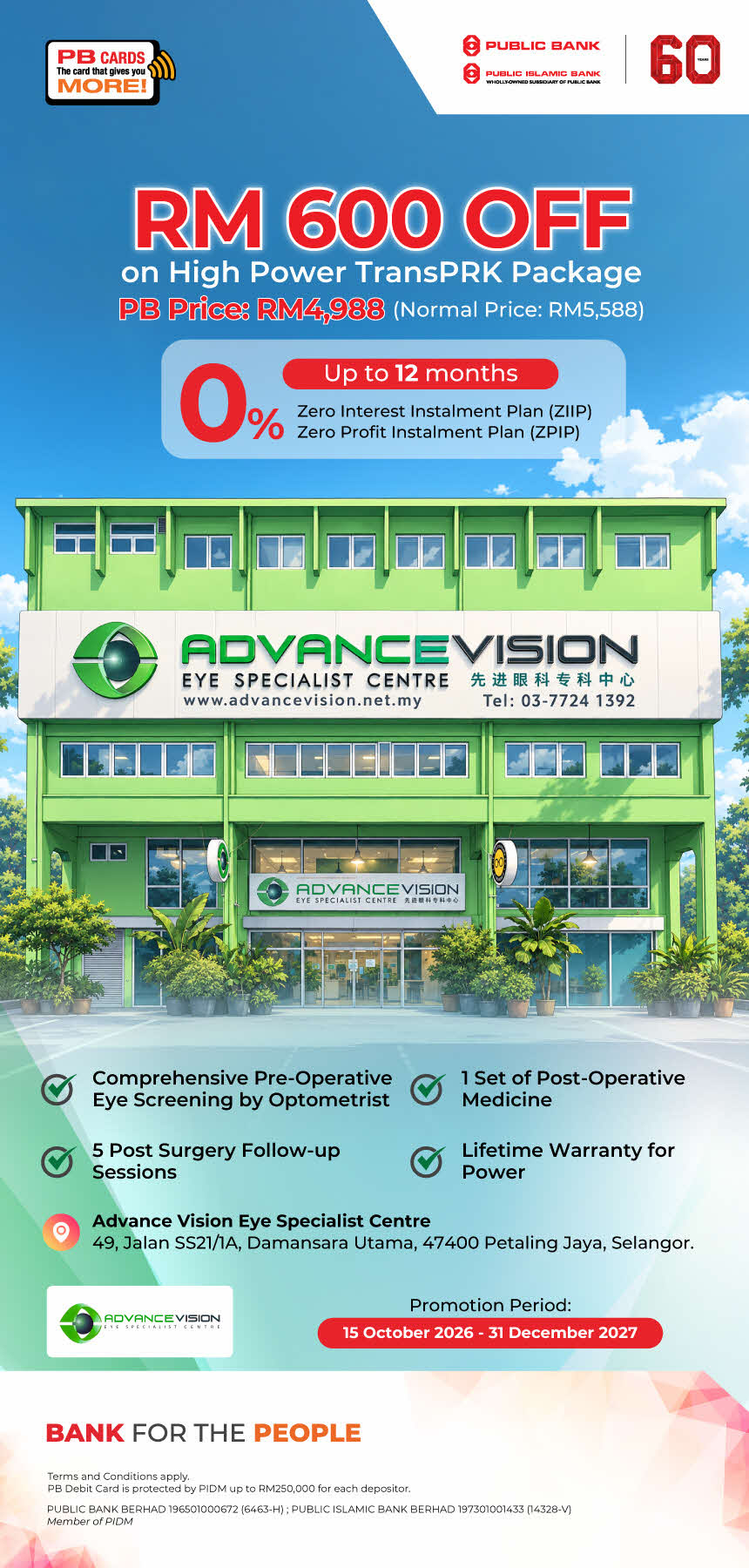 Advance Vision Eye Specialist Wb