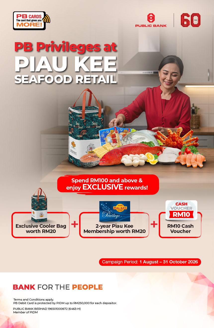 PB Privileges @ Piau Kee Seafood Retail