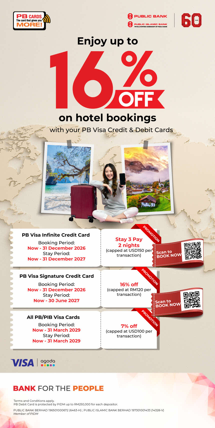 PB Visa Privileges: Relaxing Getaway with Agoda